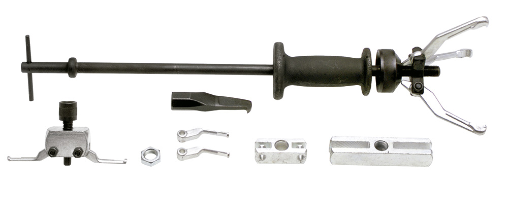 Extractor de golpe 2 o 3 quijadas tipo A y B, con accesorios