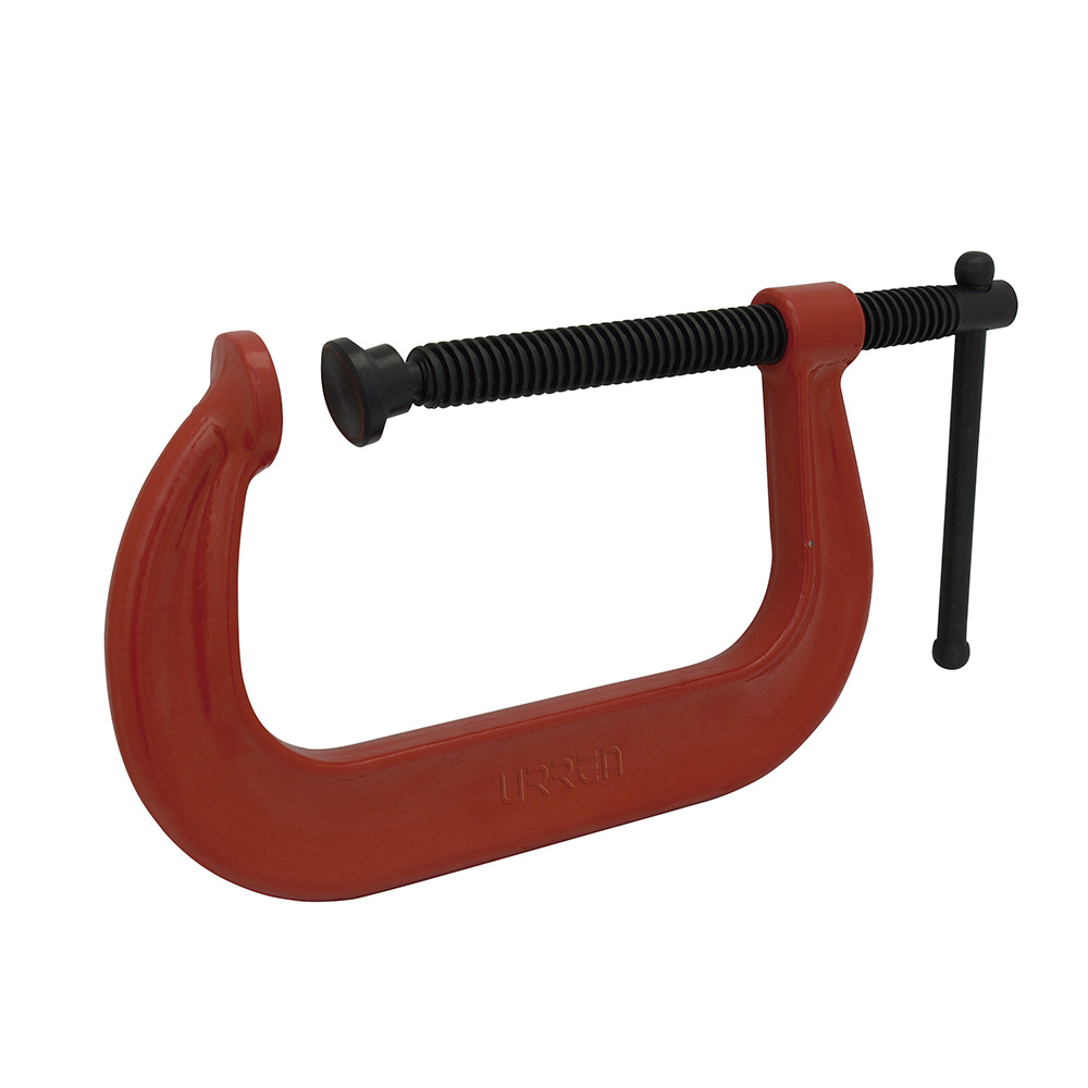 Prensa tipo "C" de 3" forjada, garganta profunda