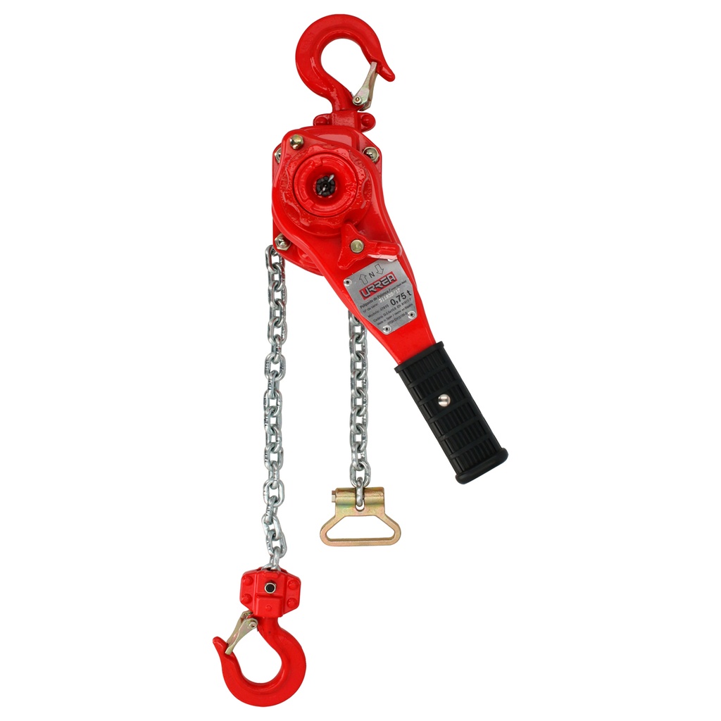 Polipasto manual de palanca 0.75 ton, 1.7 m