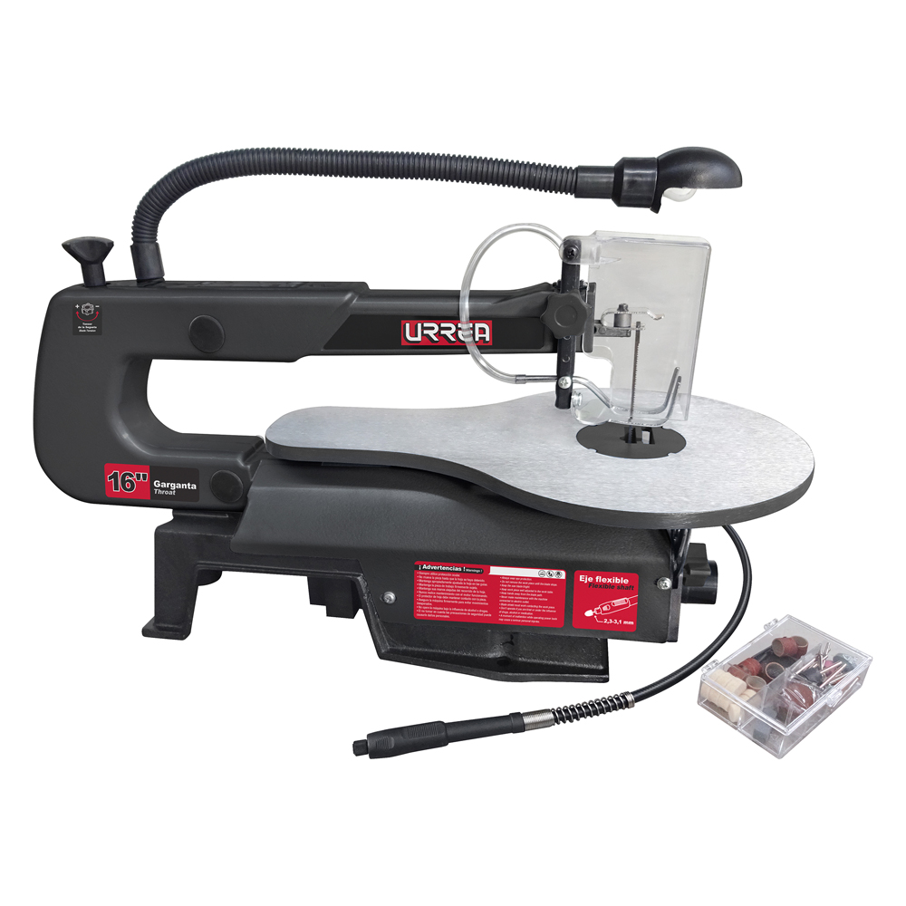 Sierra caladora de banco 16" 90 W 120 V, 1600 RPM