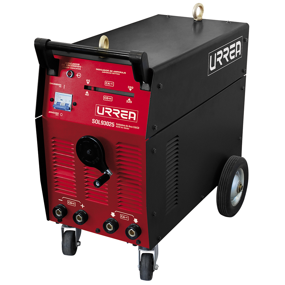 Soldadora de transformador por arco para electrodos de 1 fase 40-320 A, 220 V