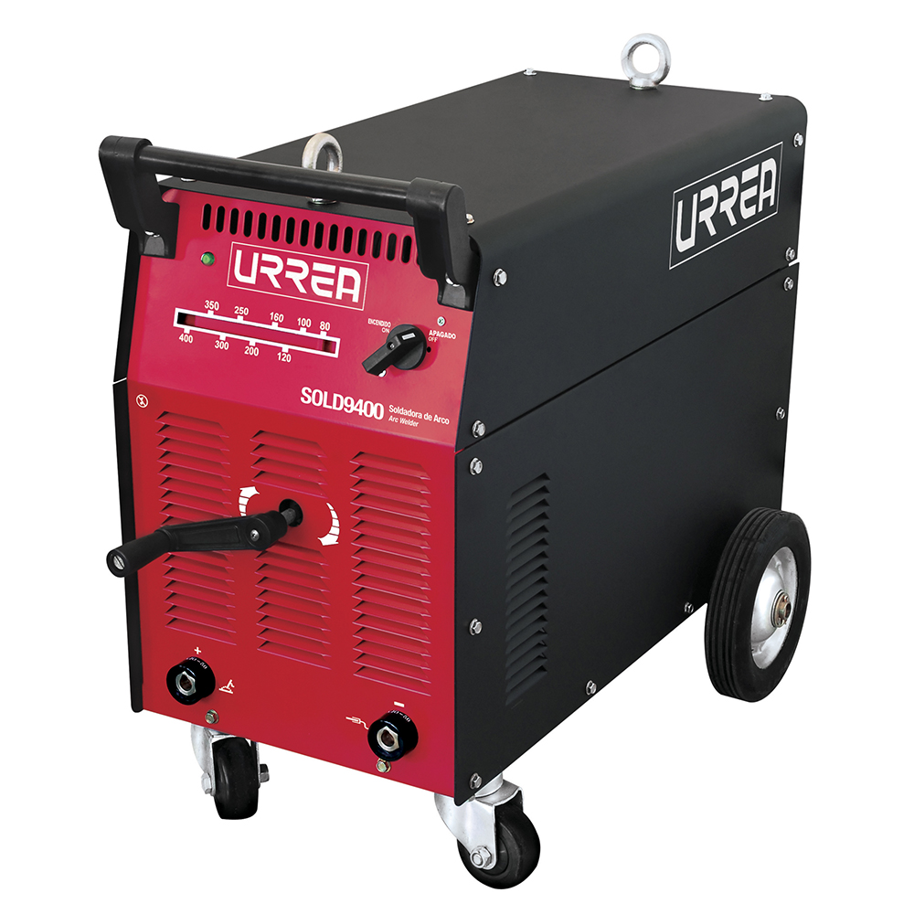 Soldadora de transformador por arco para electrodos de 3 fases 80-400 A, 220 V - 400 V