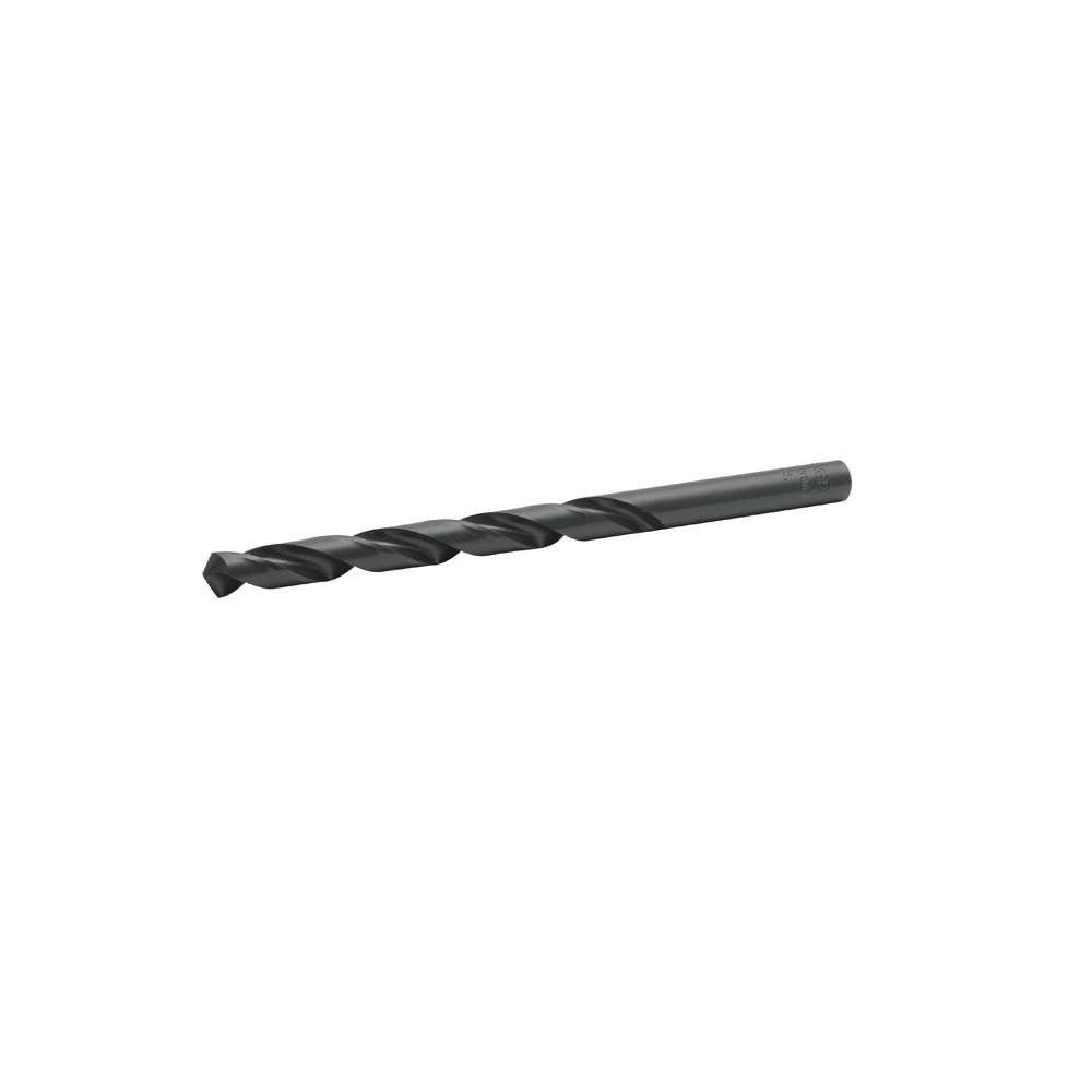 Broca negra de acero de alta velocidad 3/4" zanco recto en blíster