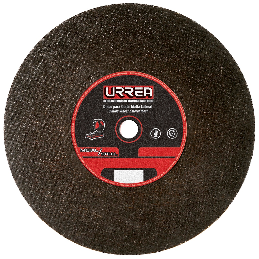 Disco abrasivo tipo 1 para metal 14" x 7/64"
