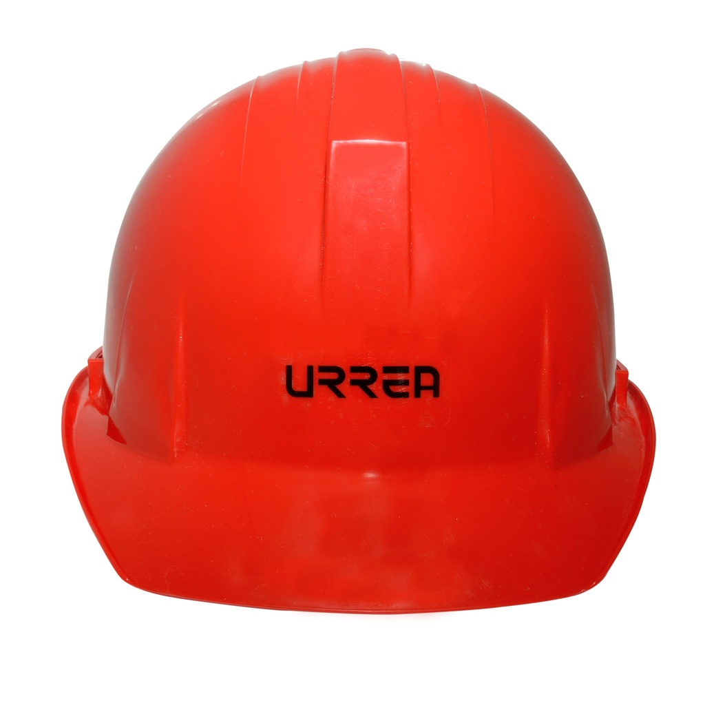 Casco de seguridad con ajuste de intervalos, color rojo