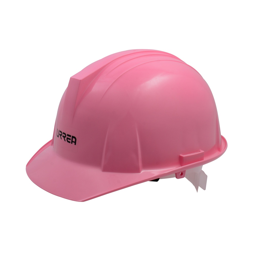 Casco de seguridad con ajuste de intervalos, color rosa