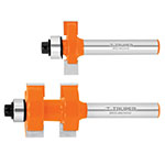 Juego de machimbrador, 3/4', con balero, Truper BROU-MACH3/4X