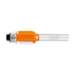 Broca para router, corte recto, 1/4' con balero BROU-RB1/4X