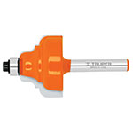 Broca para router, zafiro, 1-1/4', con balero, Truper BROU-Z1-1/4X