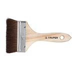 [12470] Brocha pelo de camello de 4' con mango de madera, Truper BRT-4C