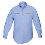Camisa azul  para caballero, manga larga talla M, Truper CAM-AZ-LM