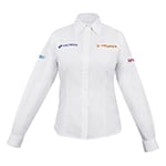 Camisa blanca para dama, manga larga talla XXG, Truper CAM-BCO-DLXXL