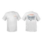 Camiseta blanca estampada 100% algodón, talla 40, Truper CAM-BLA-40