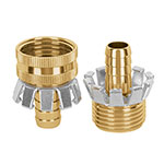[102084] Juego de conectores 1/2' macho/hembra tipo garra de aluminio CFM-1/2AG