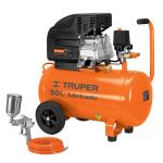 Kit, compresor 50 L, 3-1/2 HP, manguera de PVC y pistola COMP-KIT50