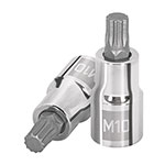 Dado punta corta bristol M5, cuadro 1/2', Truper D-1205-BC