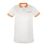 Playera tipo polo dry fit blanca, para caballero, talla XG DRY-BC-XG