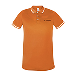 Playera tipo polo dry fit naranja, para caballero, talla G DRY-NC-G  