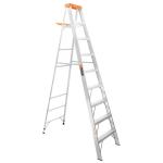 Escalera de tijera tipo ll 8 peldaños y bandeja, Truper EST-28