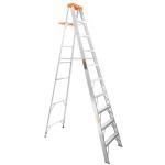 Escalera de tijera tipo II 9 peldaños y bandeja, Truper EST-29