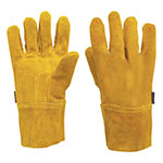 Guantes de carnaza, cortos, unitalla, Truper GU-535