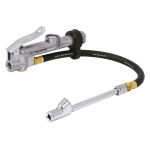 Inflador calibrador de cabeza doble, profesional, 1/4 NPT INFCA