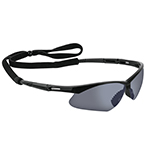 Lentes seguridad espejo plata c/cordón ajustable, Sport LESP-EP