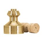 Plomada de latón 32 oz tipo Guatemala, Truper PLOM-32G