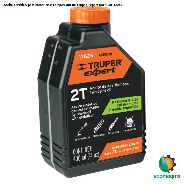 [17625] Aceite sintético para motor de 2 tiempos, 400 ml ACES-20