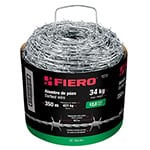 [44886] Rollo de alambre de púas de 350 m calibre 12.5, Fiero ALPU12-34