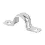 Bolsa con 10 abrazaderas 3/8' tipo omega para tubo, Volteck AO-3/8