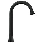 Cuello para mezcladora de lavabo,tipo bar,negro mate, Aqua AQCR-60M