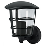 Arbotante tipo farol moderno soportado, lámpara no incluida ARB-105S