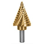 [101556] Broca escalonada titanio 10 escalones 1/4' a 1-3/8', Expert BES-10X