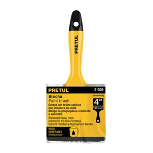 [21529] Brocha uso general de 4' con mango de plástico, Pretul BRP-4