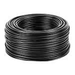1 m de cable THHW-LS 10 AWG negro, Volteck CAB-10N