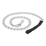 Correa de 1.2 m de paseo para perro, eslabón 5 mm, Fiero CAPE-50