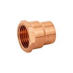 Conector de cobre, rosca interior 1/2', Foset CC-601