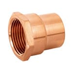 Conector de cobre, rosca interior 1', Foset CC-603
