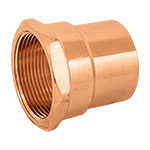 Conector de cobre, rosca interior 1-1/2', Foset CC-605