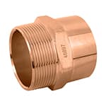 [48897] Conector de cobre, rosca exterior 2', Foset CC-616