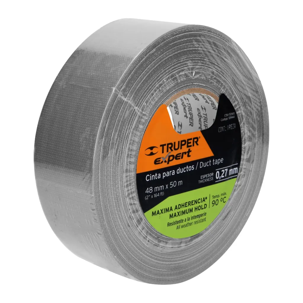[10944] Cinta para ducto 50m x 48mm, espesor 0.27mm, Expert CDU-50XX