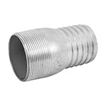 Niple de acero galvanizado 2' tipo botella, Foset CG-485