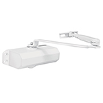 Cierra puertas hidráulico color blanco, Hermex CIPU-B