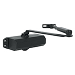 Cierra puertas hidráulico color negro, Hermex CIPU-H