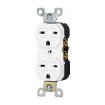 Contacto dúplex, cara de chino, Standard, blanco, Volteck CODO-CHSB