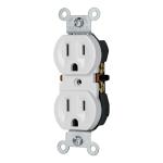 Contacto dúplex, 2 polos 3 hilos, Standard, granel, blanco CODO-SGB