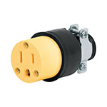 [46120] Contacto industrial reforzado aterrizado, 2 polos+tierra COR-A