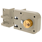 Cerradura sobreponer, puerta corrediza, clásica, izquierda CS-65I