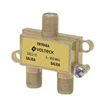Divisor coaxial de 1 entrada y 2 salidas, Volteck DICO-12